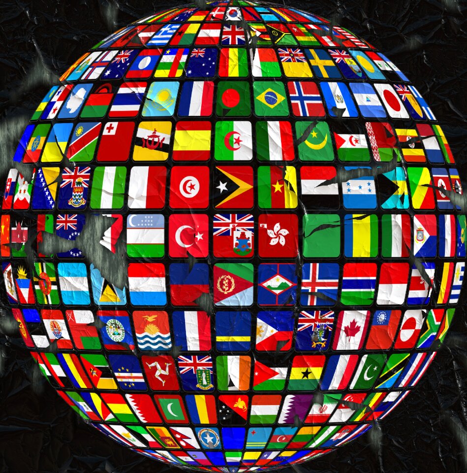 Earth worldwide globalization