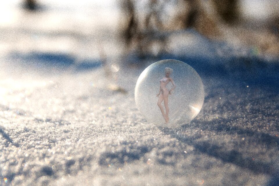 Woman girl mystical
