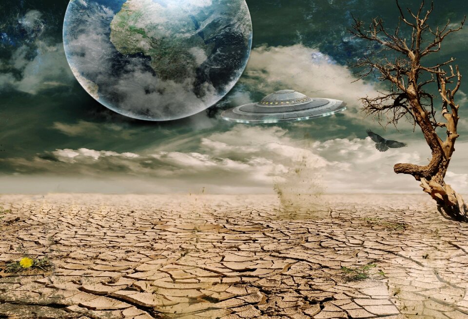 Globe landscape land