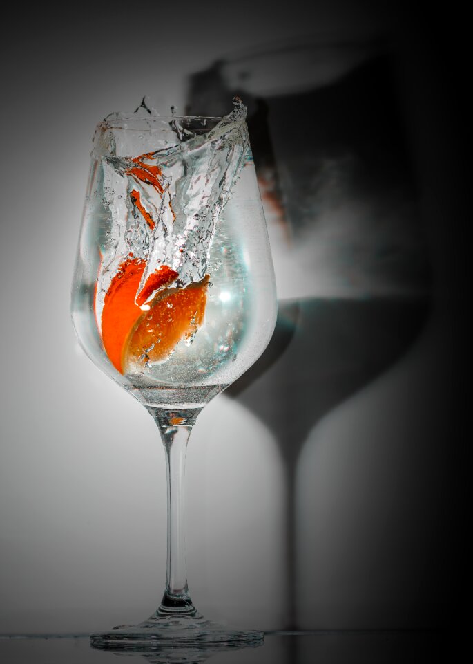 Spray bubble water splashes