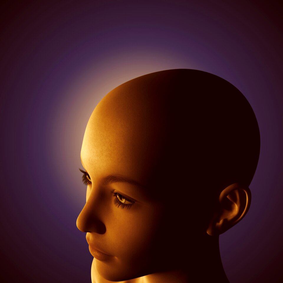 Girl lighting lights