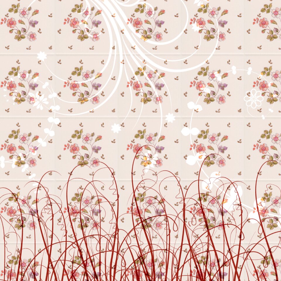 Scrapbook decorative flowers
