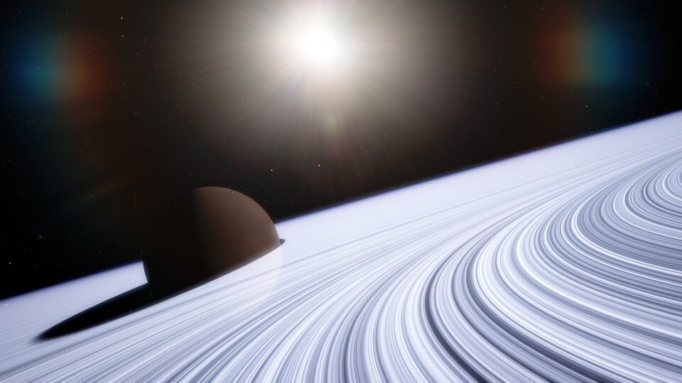 Planet space rings