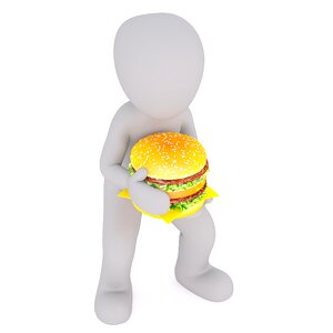 Junk food fast food topping
