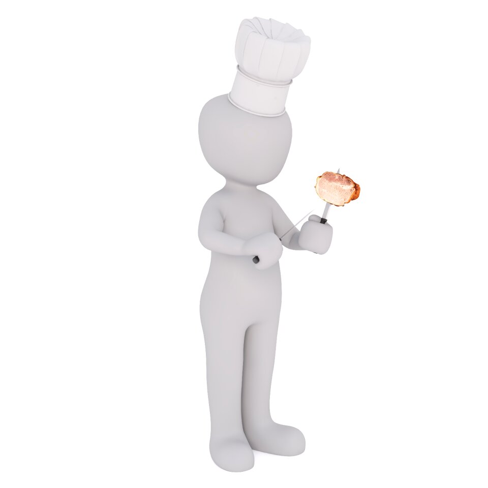 Meat grill cut