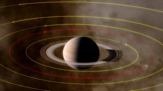 Planet space rings