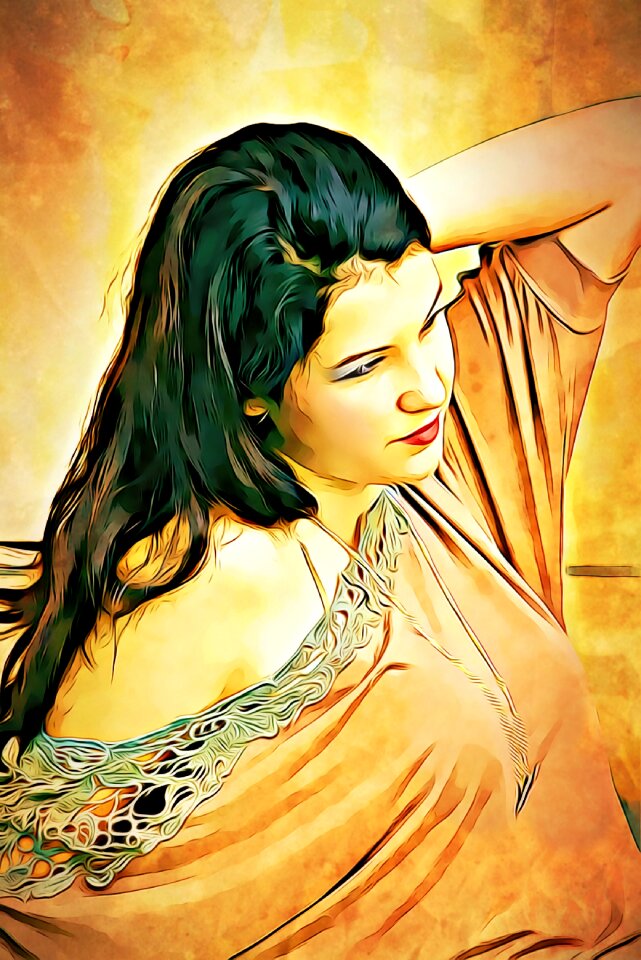 Woman portrait pretty