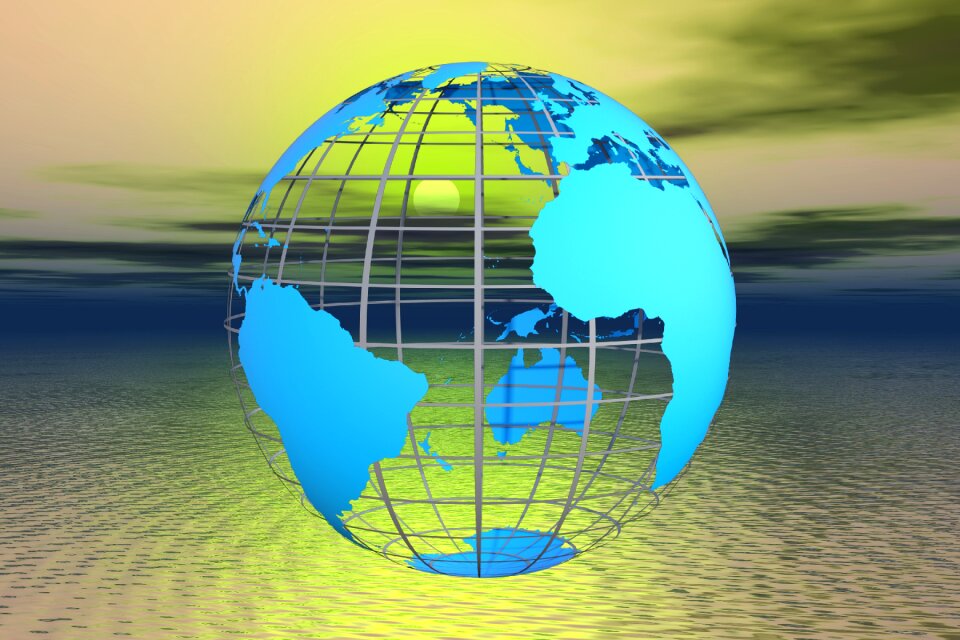 Planet earth world global