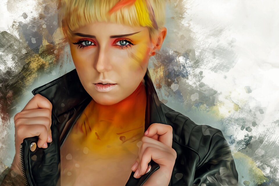 Beauty portrait fantasy portrait