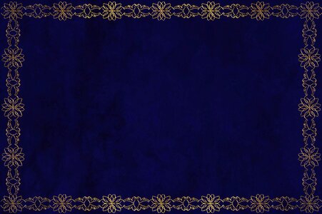 Noble festive border