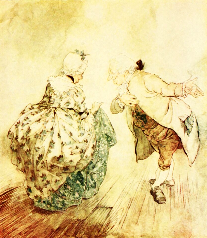 Old arthur rackham charles dickens