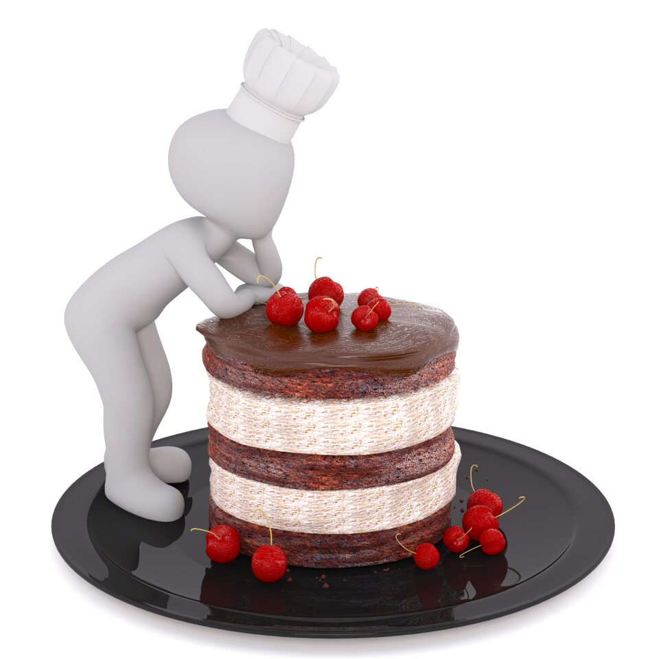 Pastries eat serve