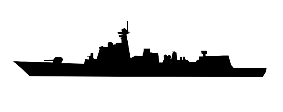 Navy the destroyer shape