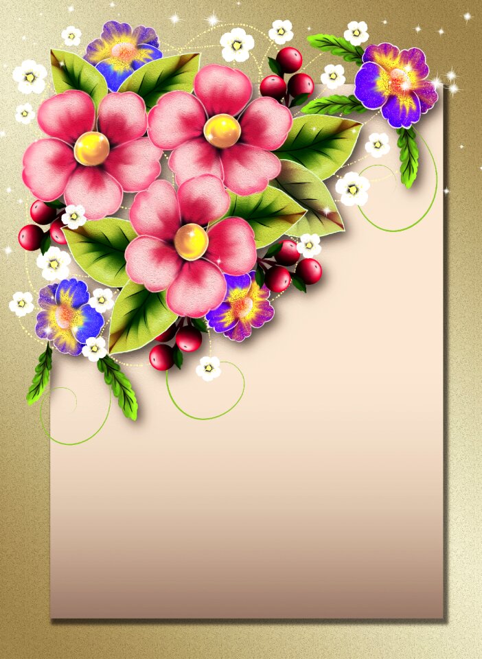 Paper congratulation easter