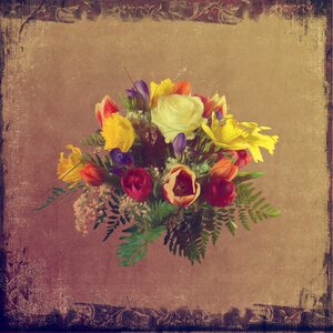 Artwork creative flowers