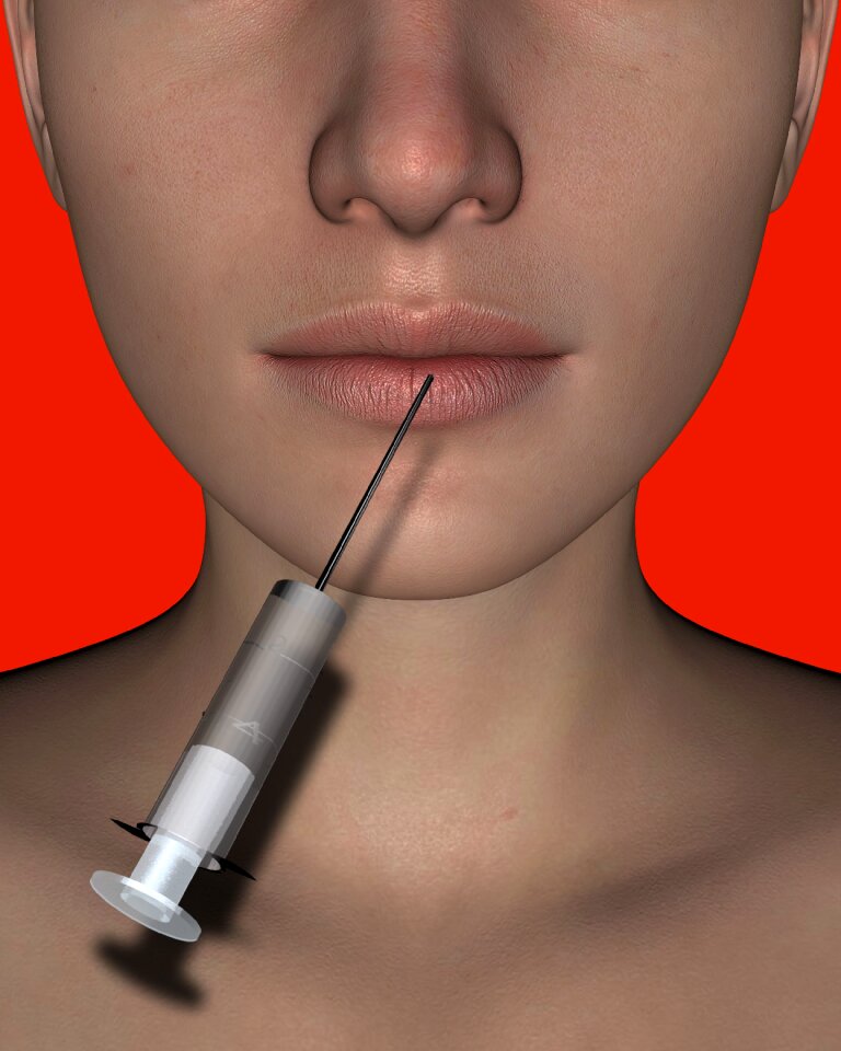 Botox spray on beauty
