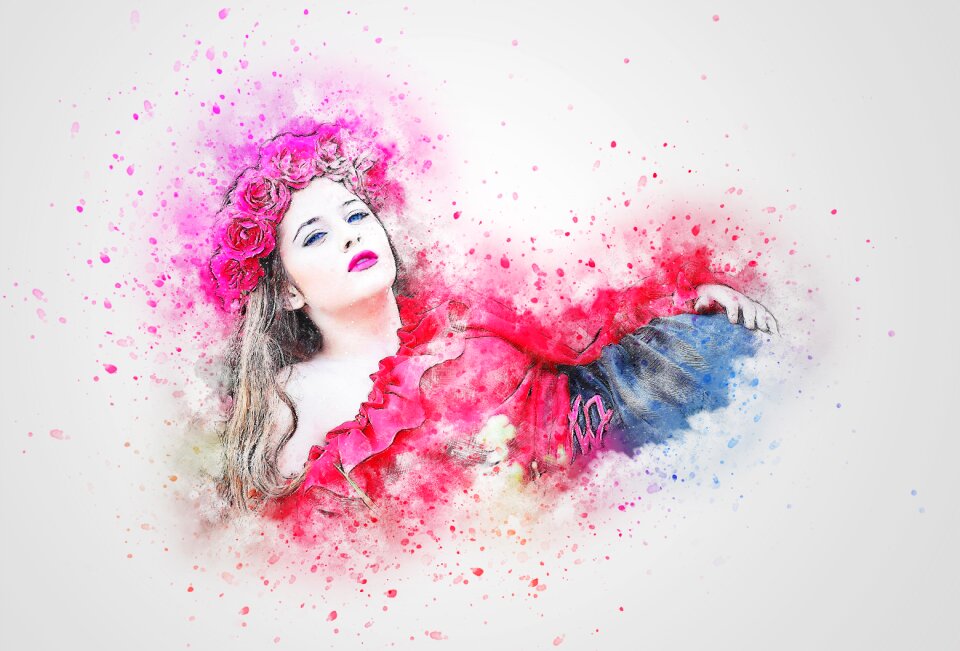 Wreath art beauty