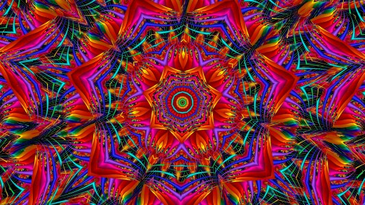 Kaleydograf mantra yantra
