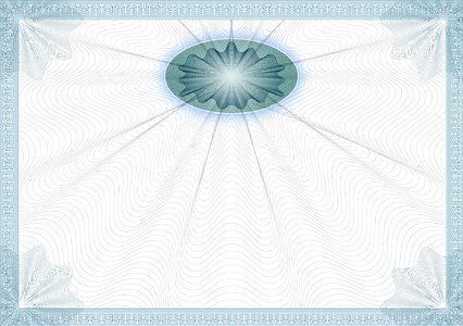 Certificate investment Free illustrations