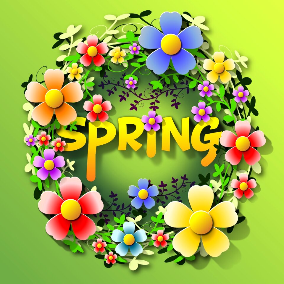 Floral flowery cards