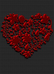 Carved background graphic