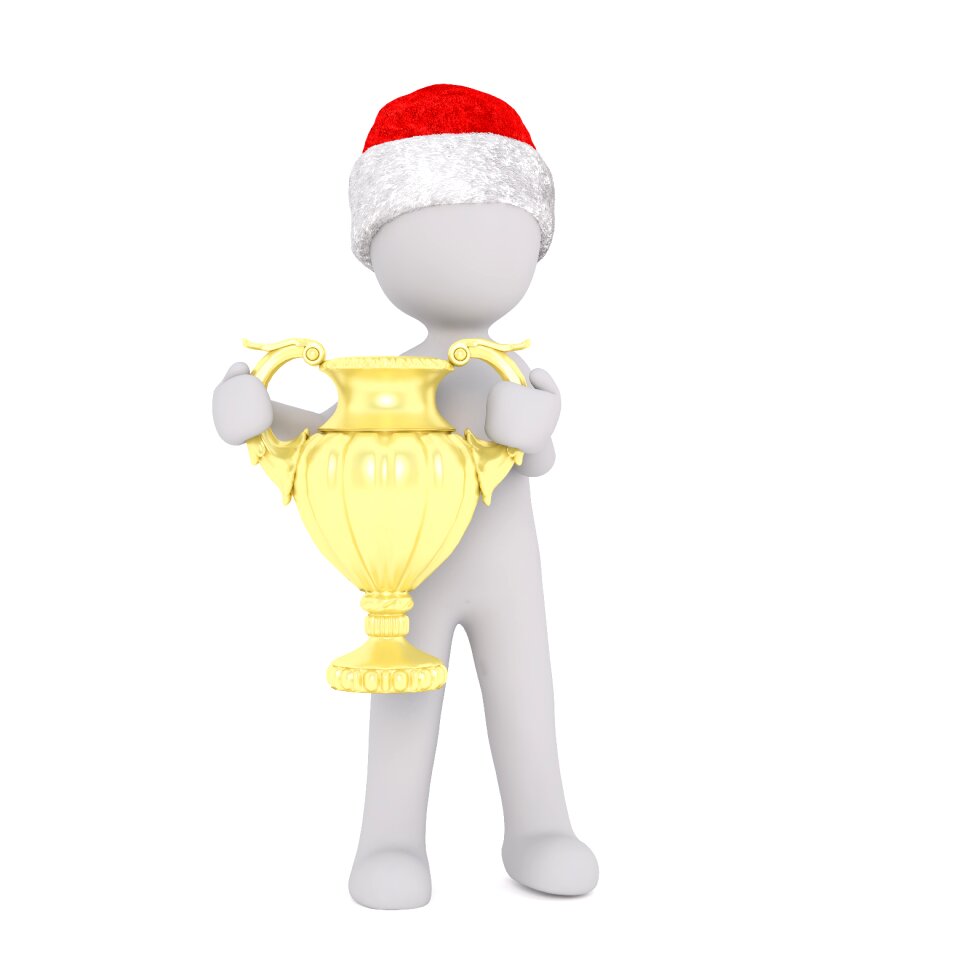 Christmas santa hat full body