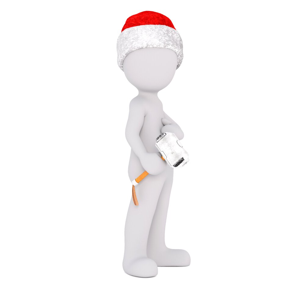 3d santa hat christmas santa hat