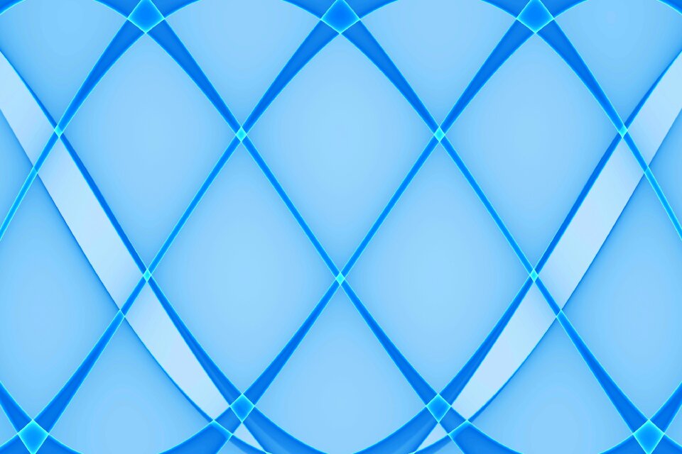 Blue creative abstract