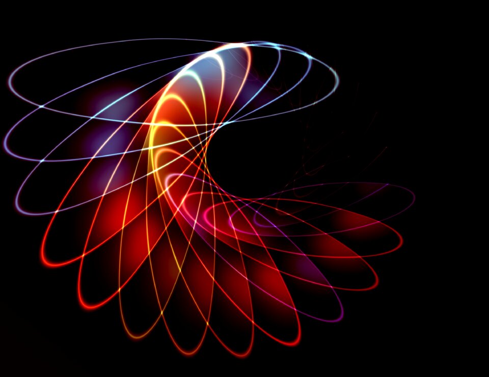 Spiral glow page