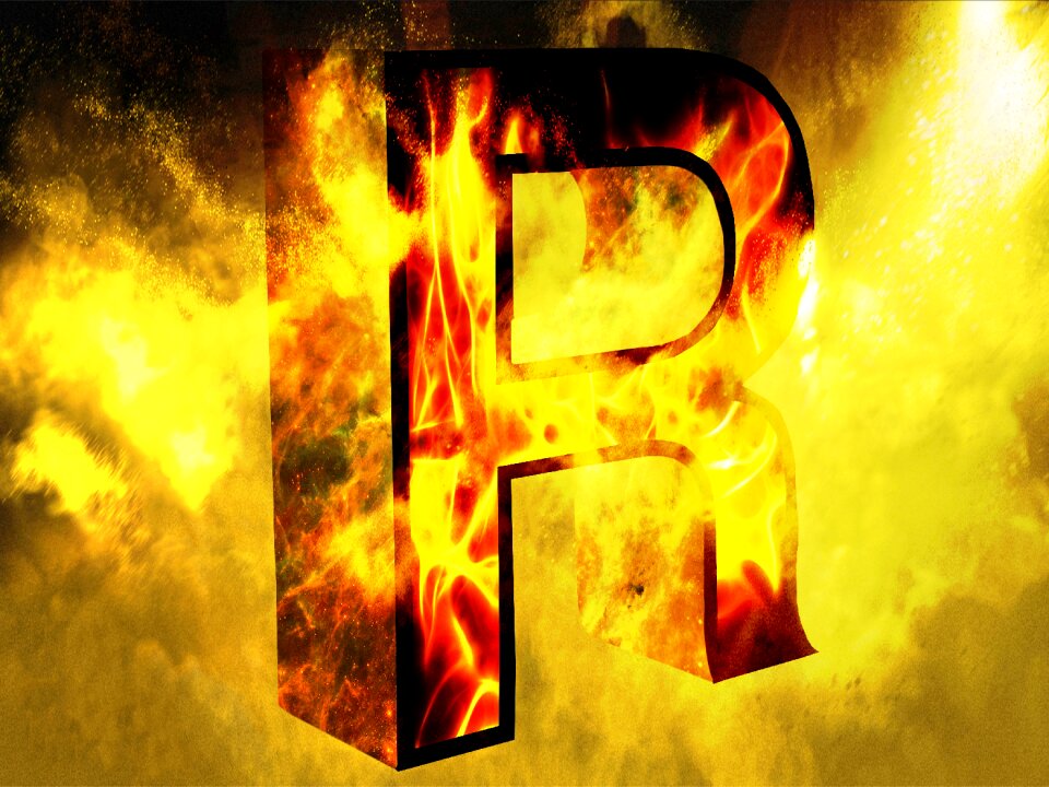 Fire yellow background Free illustrations