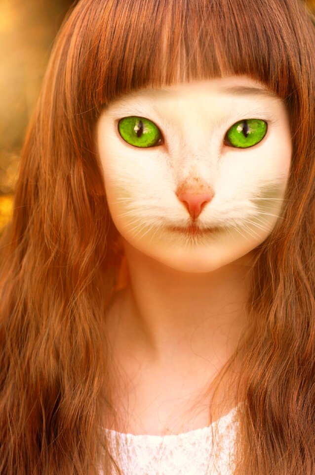 Animal girl green