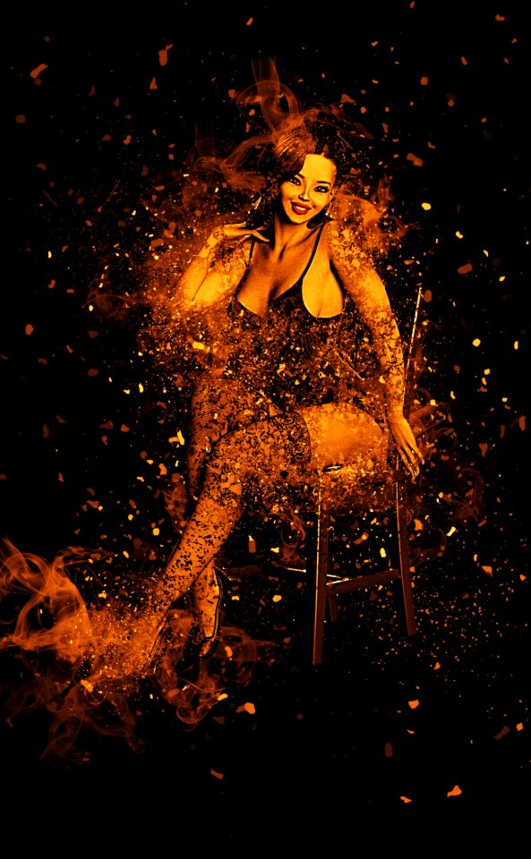 Female erotic sensual
