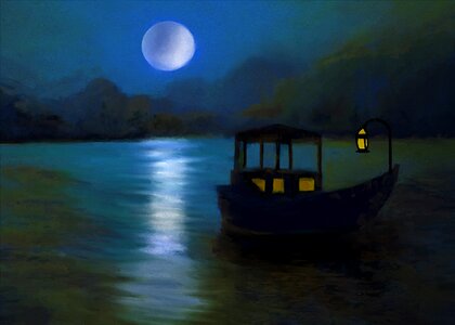 Nature beauty moon