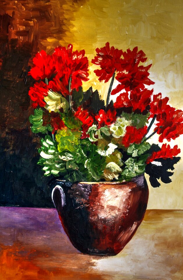 Brush strokes canvas Free illustrations