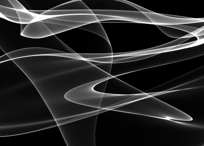 Ripples folds ribbon