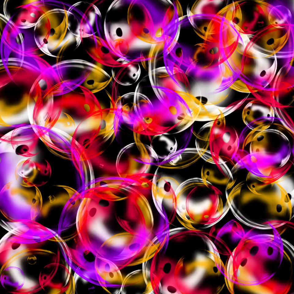 Orange purple red