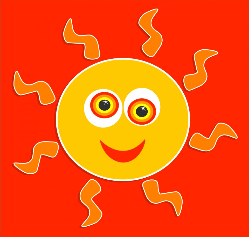 Weather happy face