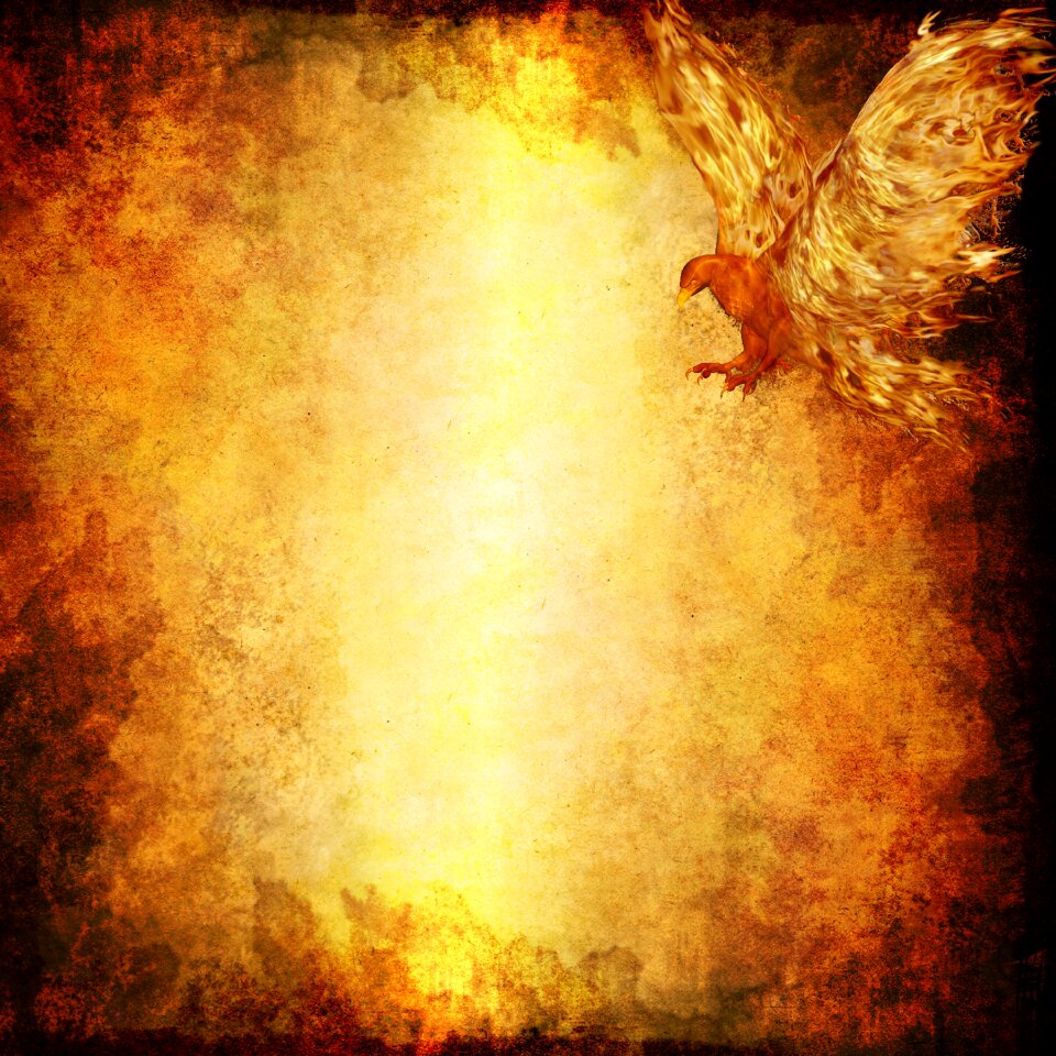 Texture scrapbook bird