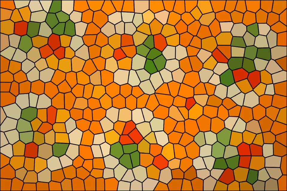 Orange golden yellow yellow