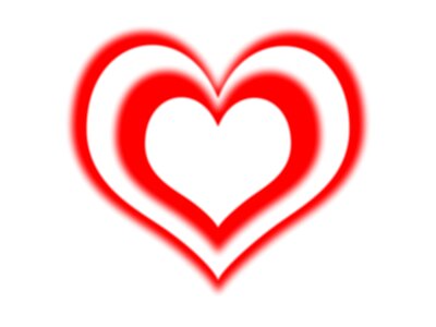 White background love