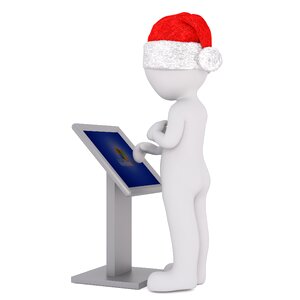 3d santa hat christmas santa hat