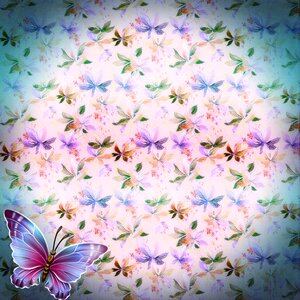 Texture scrapbook heart