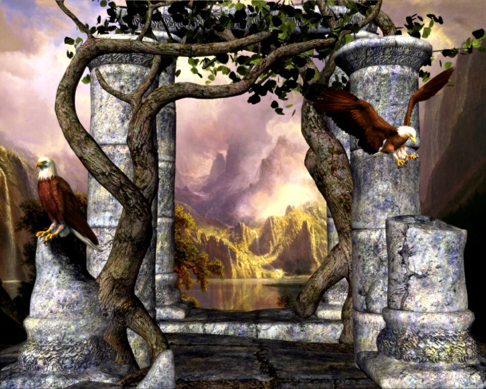 Nature fairy outdoor
