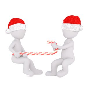 Isolated christmas 3d model