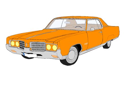 Automotive manga anime