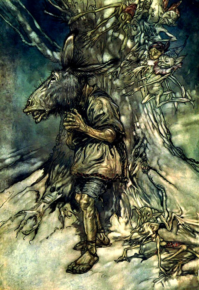 Shakespeare midsummer nights dream arthur rackham