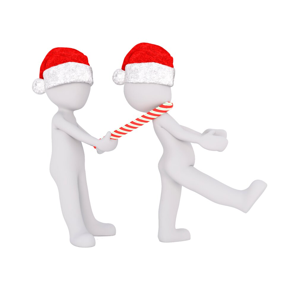 Isolated christmas 3d model