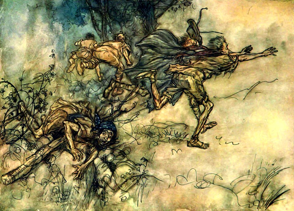 Shakespeare midsummer nights dream arthur rackham