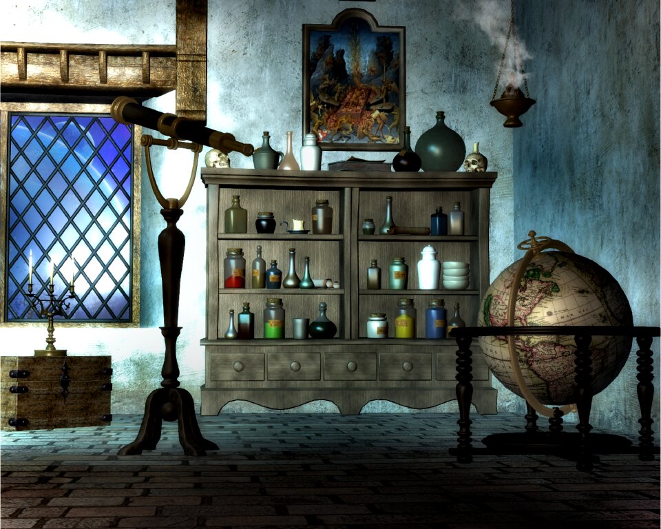 Witchcraft magician occult