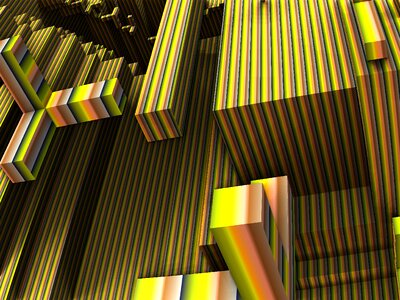 Cube construction building